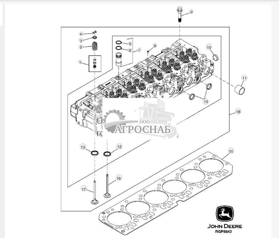 5116 Cylinder Head and Valves 